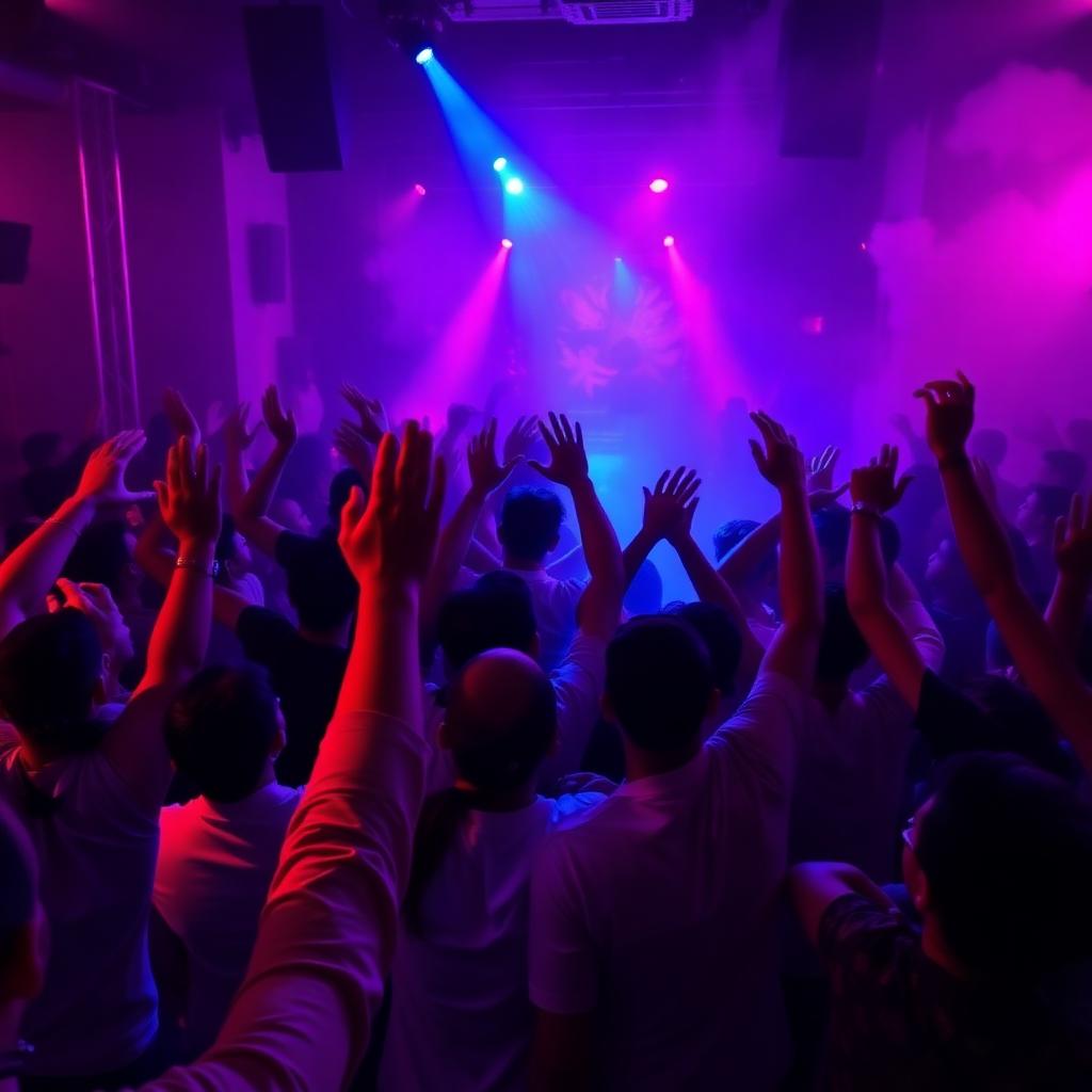 Punjabi bhangra party crowd in the GTA